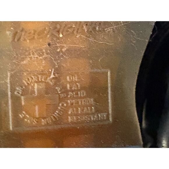 Dr. Martens Pascal Combat Boots Size 41 US 9 Grunge Punk Alternative Black - Picture 8 of 9